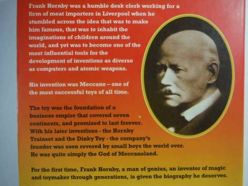 The Toy Maker : The Life and Times of Inventor Frank Hornby - Anthony McReavy