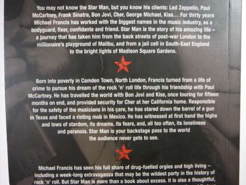 Star Man : The Right Hand Man of Rock `N` Roll - Michael Francis