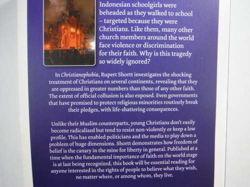 Christianophobia : A Faith Under Attack - Rupert Shortt