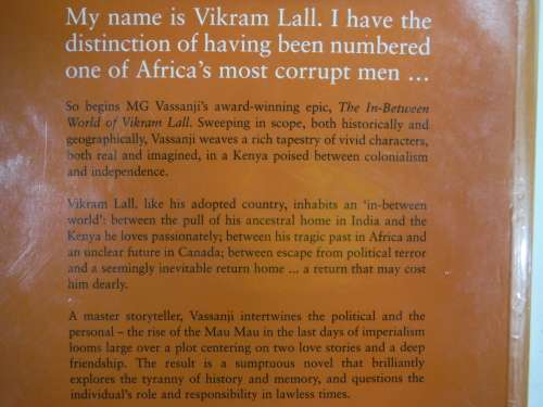 The In-Between World of Vikram Lall - Paperback - MG Vassanji