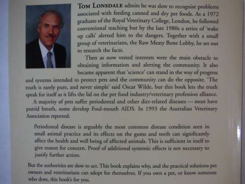 Raw Meaty Bones - Paperback - Tom Lonsdale