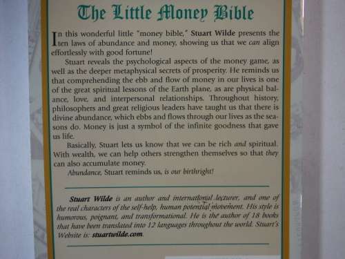 The Little Money Bible : The Ten Laws of Abundance - Stuart Wilde