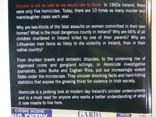 Homicide : Murders and Manslaughter in 21st Century Ireland - John Burke