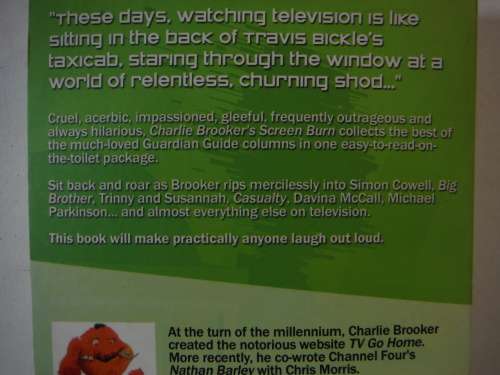 Charlie Brooker`s Screen Burn - Television with its Face Torn Off - Paperback