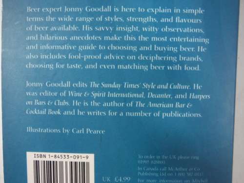 The Boys` Beer Book - Paperback - Jonny Goodall