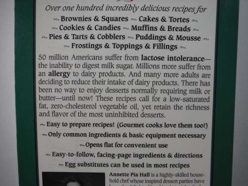 101 Fabulous Dairy-Free Desserts Everyone Will Love - Softcover - Annette Pia Hall