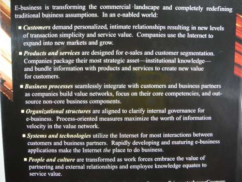 Executive`s Guide to E-Business - Hardcover - Martin V. Deise