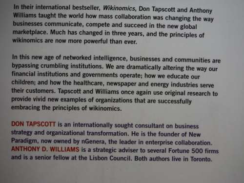 Macrowikinomics : Rebooting Business and the World - Don Tapscott