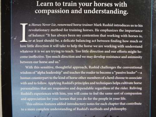 Horses Never Lie - Mark Rashid