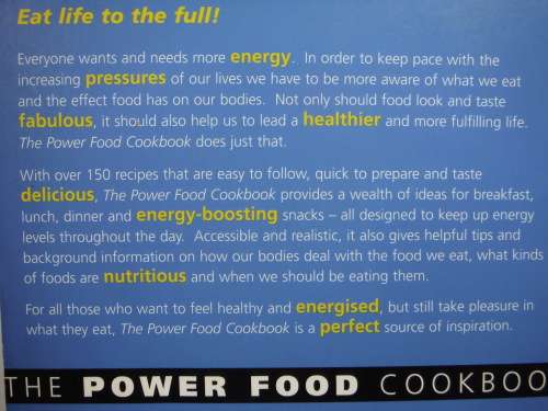 The Power Food Cookbook - Softcover - Amanda Grant
