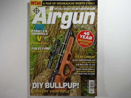 A Lot of 5 Airgun World Magazines : 2016-2017
