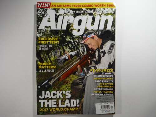 A Lot of 5 Airgun World Magazines : 2016-2017