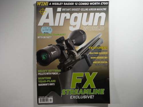 A Lot of 5 Airgun World Magazines : 2016/2017 - Final Lot