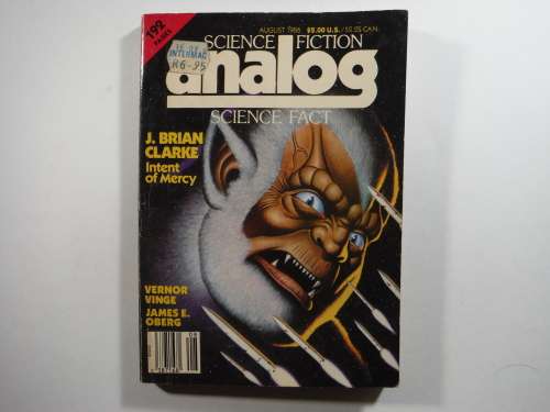 Analog Science Fiction/Science Fact Magazine - August 1986