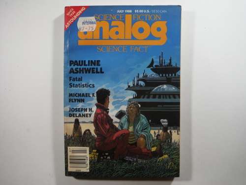 Analog Science Fiction/Science Fact Magazine - July 1988