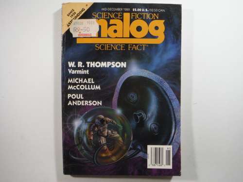 Analog Science Fiction/Science Fact Magazine - December 1989