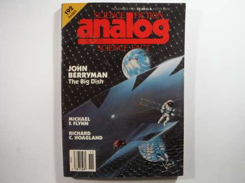 Analog Science Fiction/Science Fact Magazine - November 1986