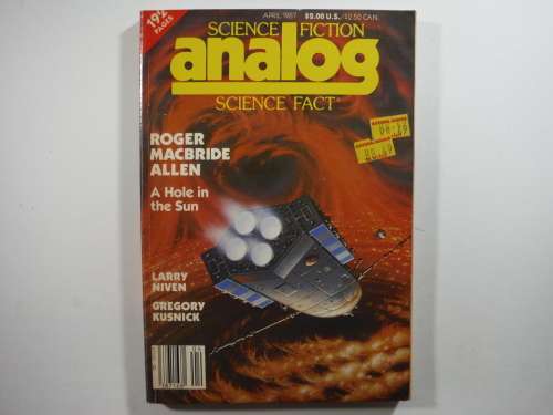 Analog Science Fiction/Science Fact Magazine - April 1987