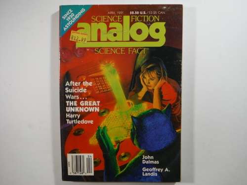 Analog Science Fiction/Science Fact Magazine - April 1991