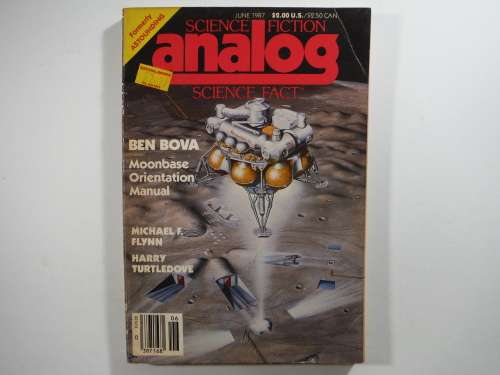 Analog Science Fiction/Science Fact Magazine - June 1987