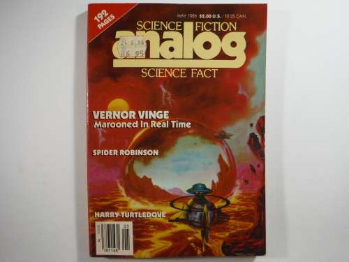 Analog Science Fiction/Science Fact Magazine - May 1986