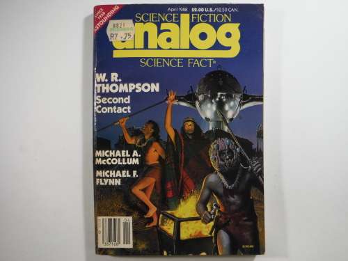 Analog Science Fiction/Science Fact Magazine - April 1988