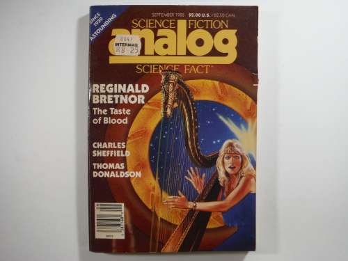 Analog Science Fiction/Science Fact Magazine - September 1988
