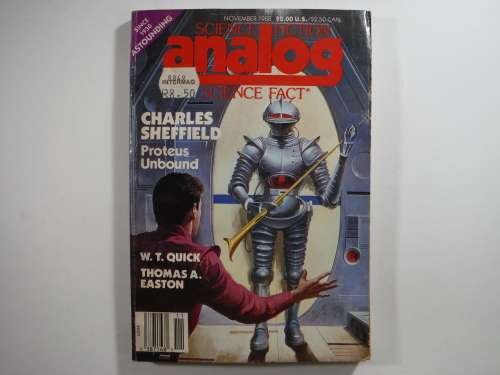 Analog Science Fiction/Science Fact Magazine - November 1988