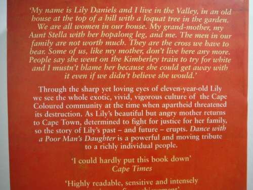 Dance with a Poor Man`s Daughter - Paperback - Pamela Jooste
