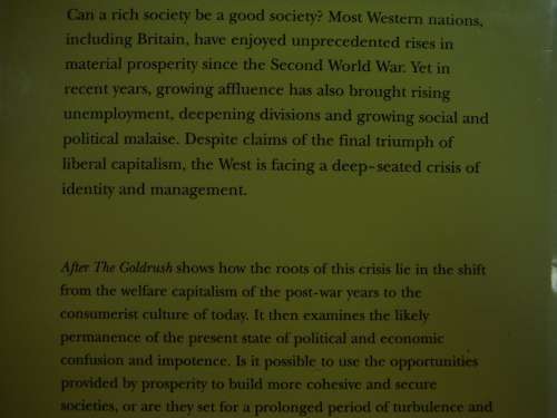 After the Gold Rush - Hardcover - Stewart Lansley