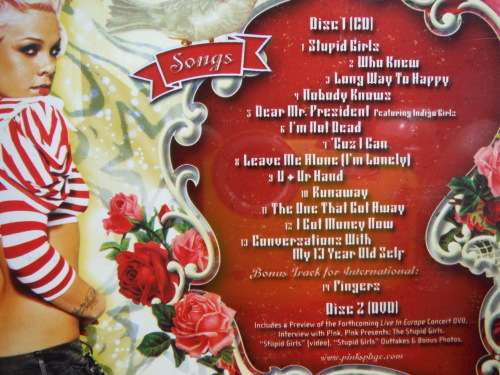 Pink - I`m Not Dead - DVD Only