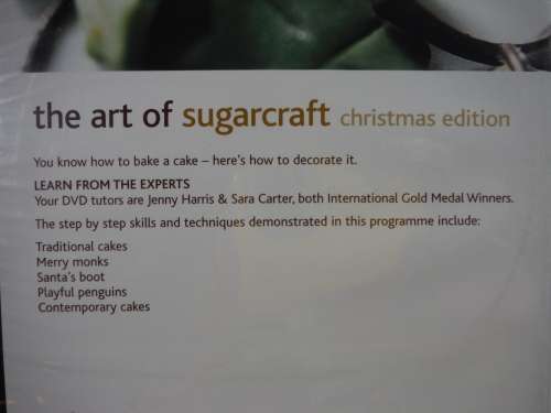 The Art of Sugarcraft : Christmas Edition Dvd