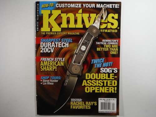 Knives Illustrated Magazine - April 2008