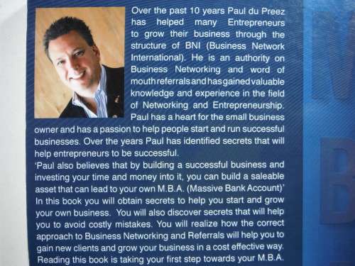 Secrets to Obtain Your Massive Bank Account - Paul du Preez