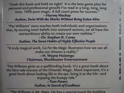 Go for the Magic - Hardcover - Pat Williams