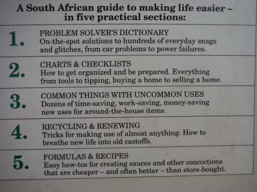 South African Practical Problem Solver - Hardcover - Reader`s Digest
