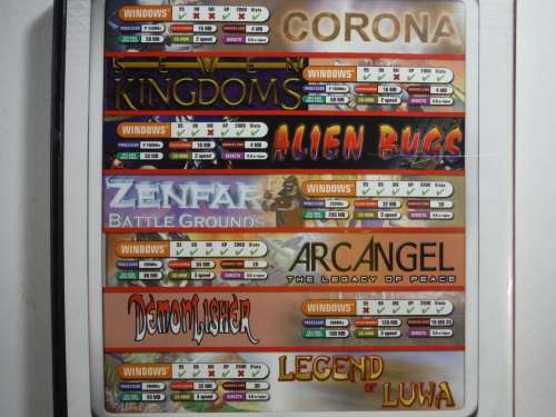 Box Set of 10 Fantasy Games - PC - CD ROM