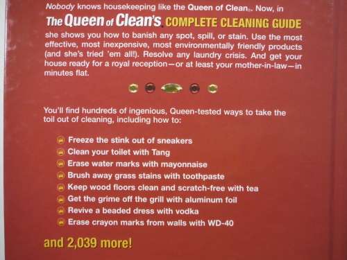 The Queen of Clean`s : Complete Cleaning Guide - Hardcover - Linda Cobb
