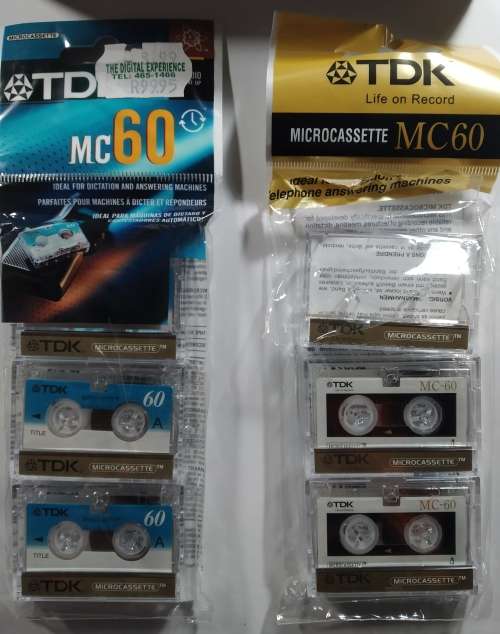 Olympus Pearlcorder S701 Microcassette Recorder with Free Microcassettes