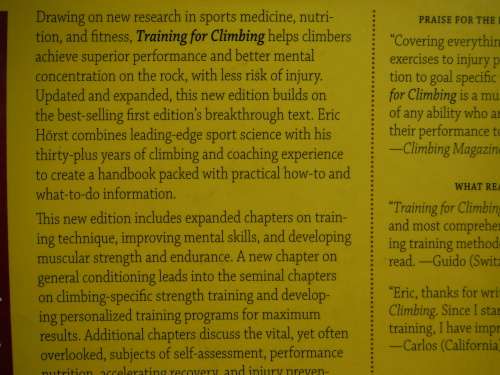 Training for Climbing - Softcover - Eric J. Horst
