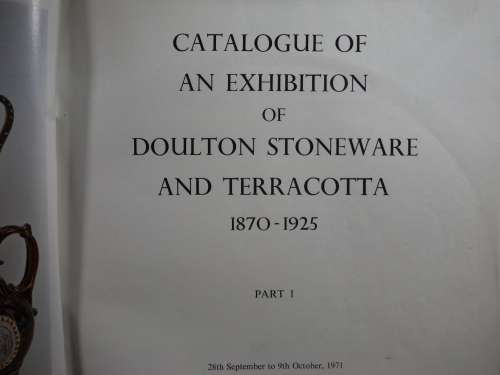 Doulton Stoneware and Terracotta 1870-1925 - Richard Dennis