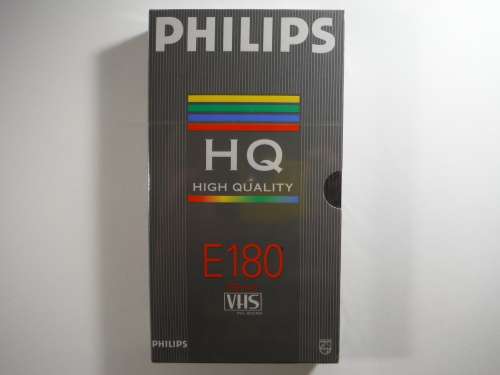 Philips HQ E180 Blank Video Cassette
