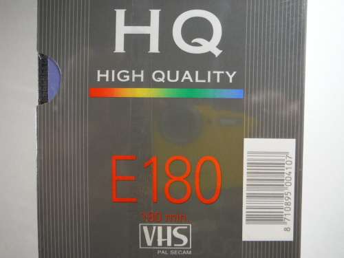 Philips HQ E180 Blank Video Cassette