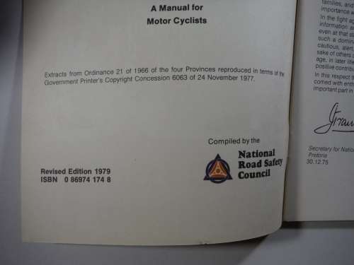 A Lot of 3 Vintage Road Usage Manuals from 1979