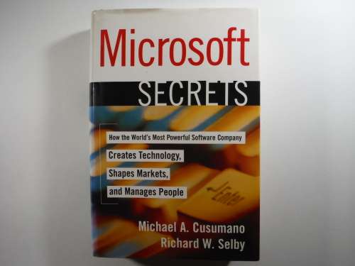 Microsoft Secrets - Hardcover - Michael A. Cusumano