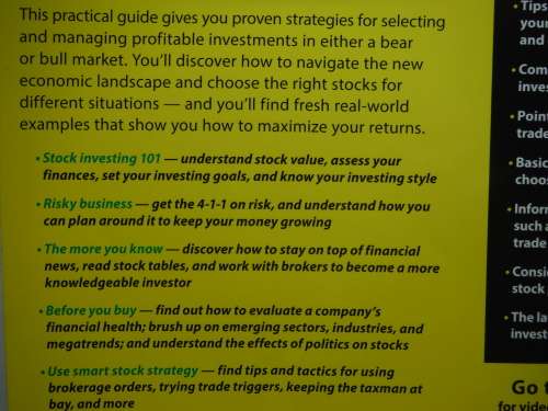 Stock Investing for Dummies - 4th Edition - Paul Mladjenovic