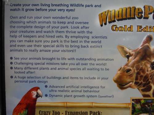 Wildlife Park 2 : Gold Edition - PC DVD-ROM