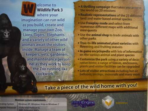 Wildlife Park 3 - PC DVD-ROM