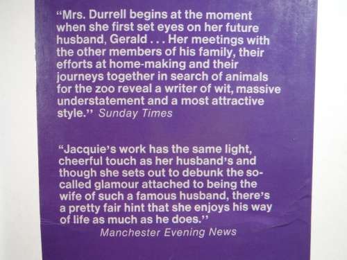 Beasts in My Bed - Paperback - Jacquie Durrell - 1974