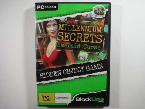 Millennium Secrets : Emerald Curse - Hidden Object Game - PC CD-ROM
